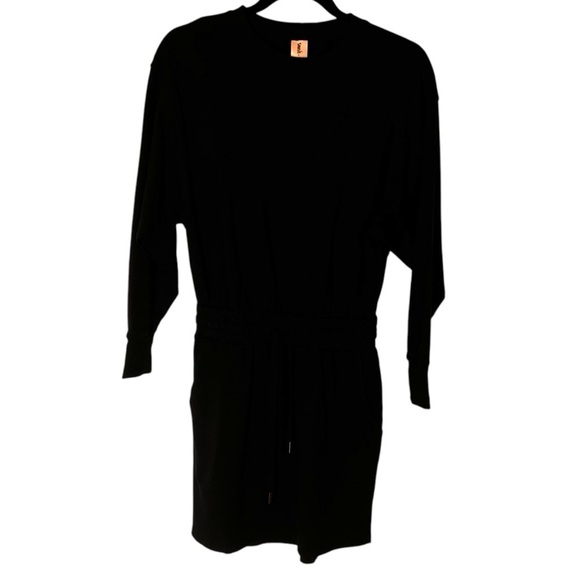 Smash + Tess The Elevate Feel Good Dress- Long Sleeve Drawstring Waist- Size XXS - Picture 4 of 11